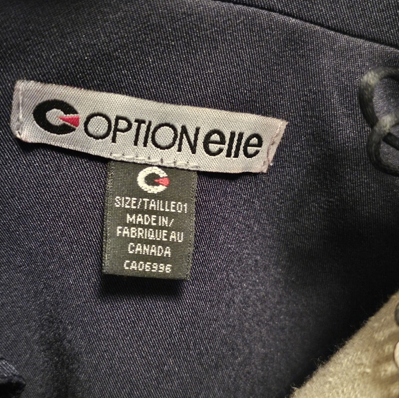 Vintage Optionally Navy Zip Blazer - Picture 2 of 5